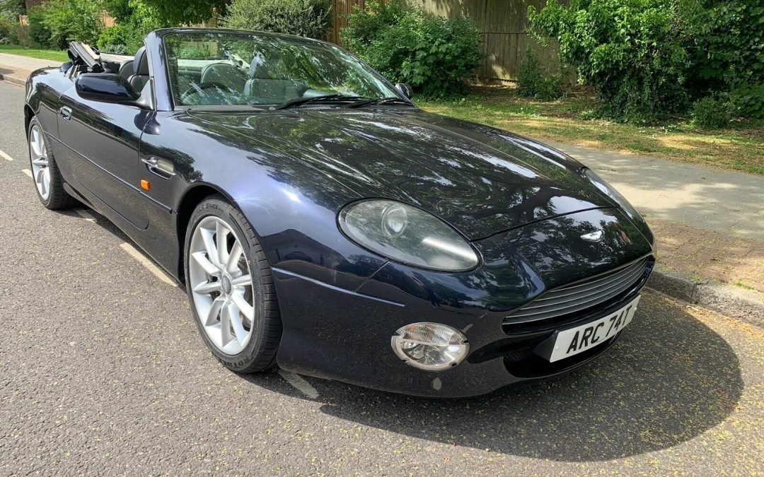 2000(W)Aston Martin DB7 Vantage Volante 5.9 V12 Automatic/Tipt￼ronic. P/Plate.