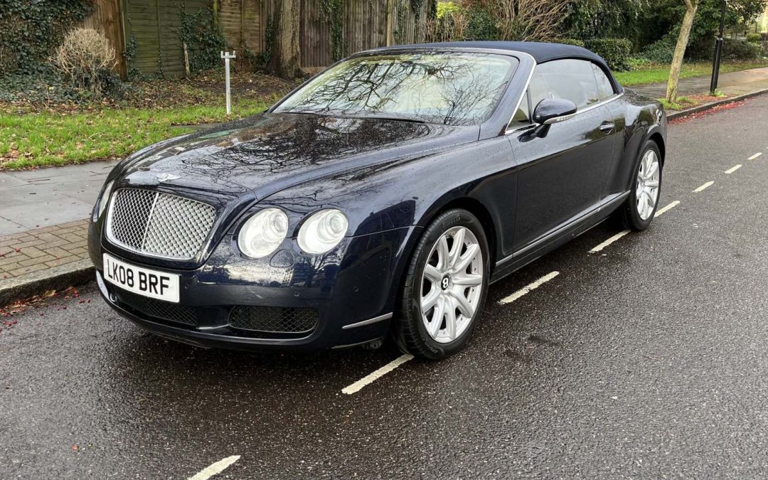 Fantastic 2008 Bentley Continental GTC .48000 miles. FMDSH. For Sale