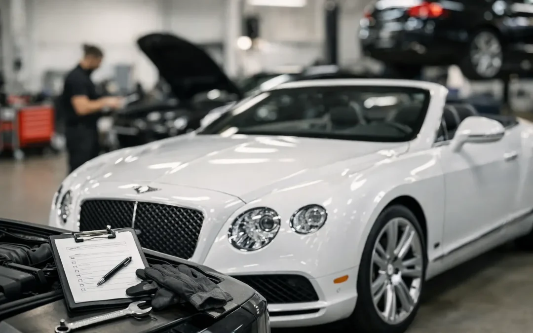 Bentley GTC Maintenance Checklist for Owners