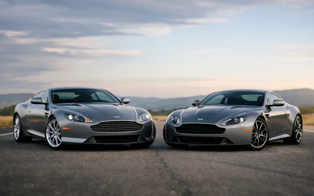 Aston Martin DB9 vs V8 Vantage Compared